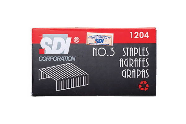 No. 3 SDI No.1204 Staples